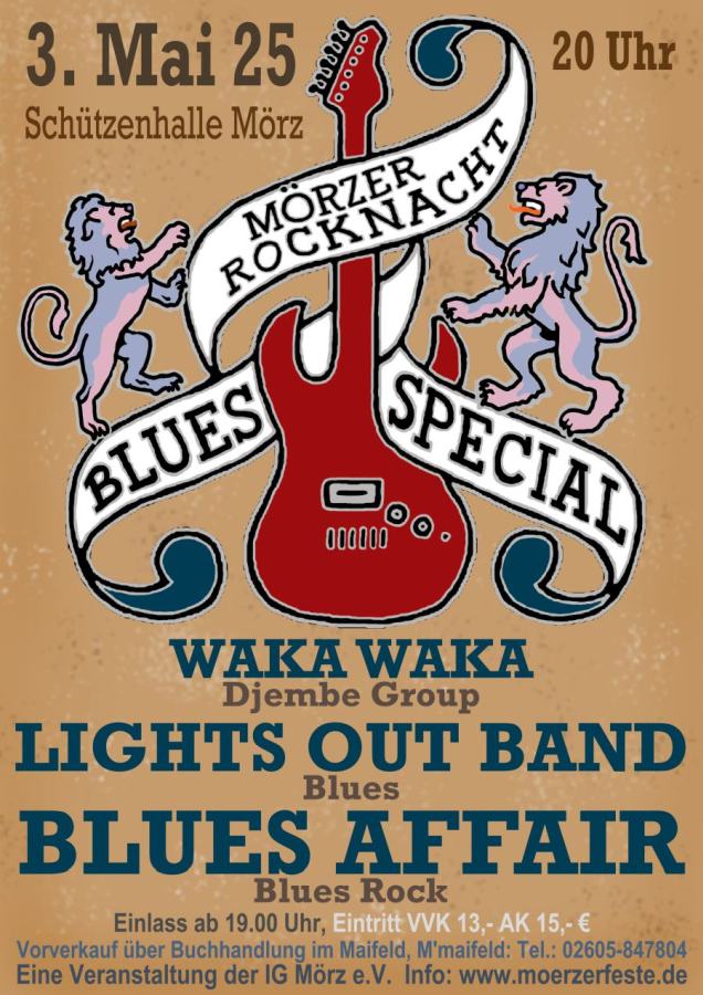 Mörzer Bluesnacht 2025
